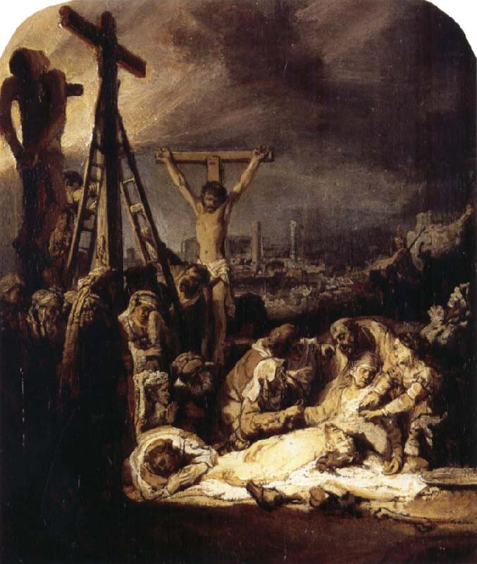 REMBRANDT Harmenszoon van Rijn The Lamentation over the Dead Christ